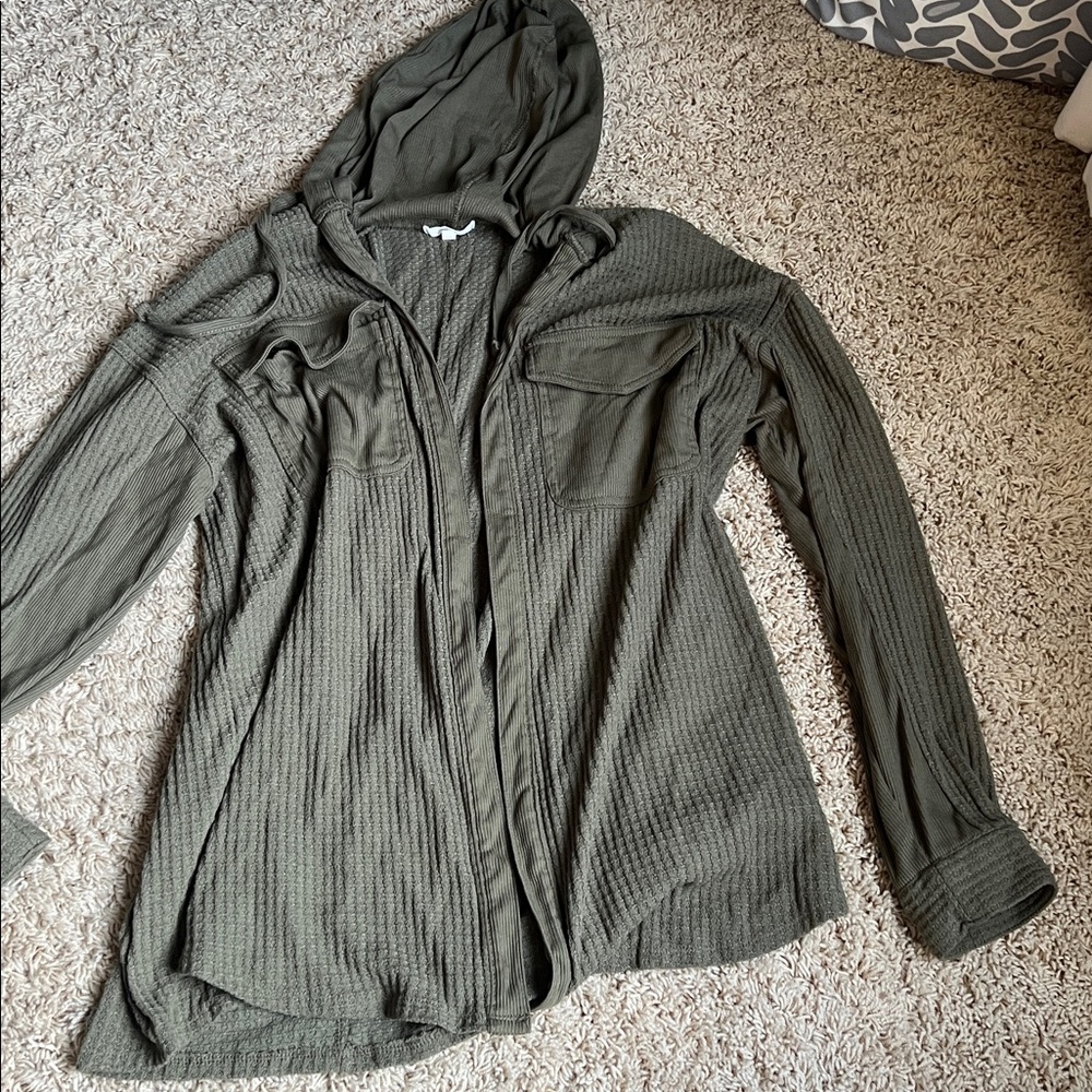 Maurices Olive Knit Sweater